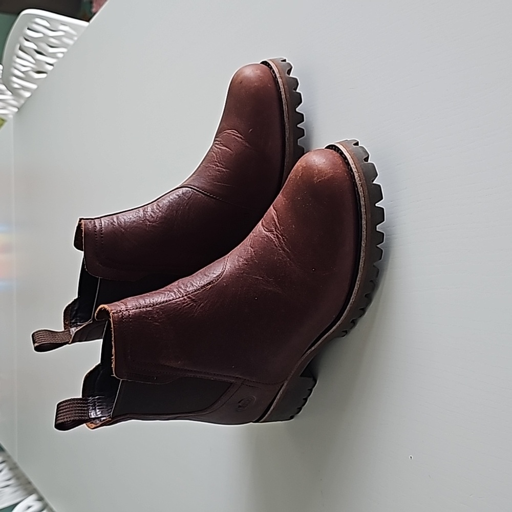 Chaco leather chelsea boots